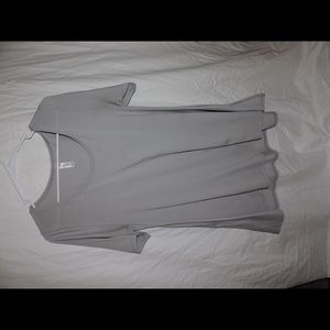 Lularoe solid grey shirt